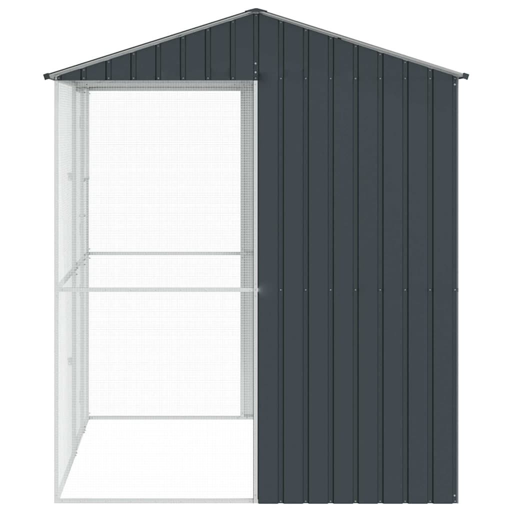 Vogelkooi Antraciet 215 x 210 x 247 cm Gegalvaniseerd staal