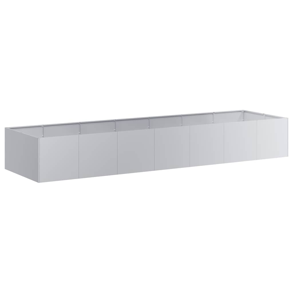 Plantenbak 280x80x40 cm gegalvaniseerd staal