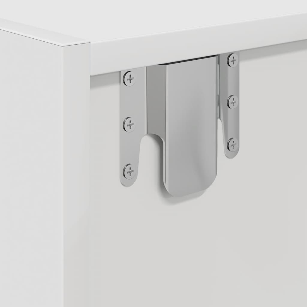 Tv-meubelen 2 st 80x31x25,5 cm bewerkt hout wit