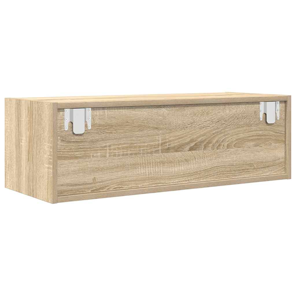 Tv-meubels 2 st 80x31x25,5 cm bewerkt hout sonoma eikenkleurig