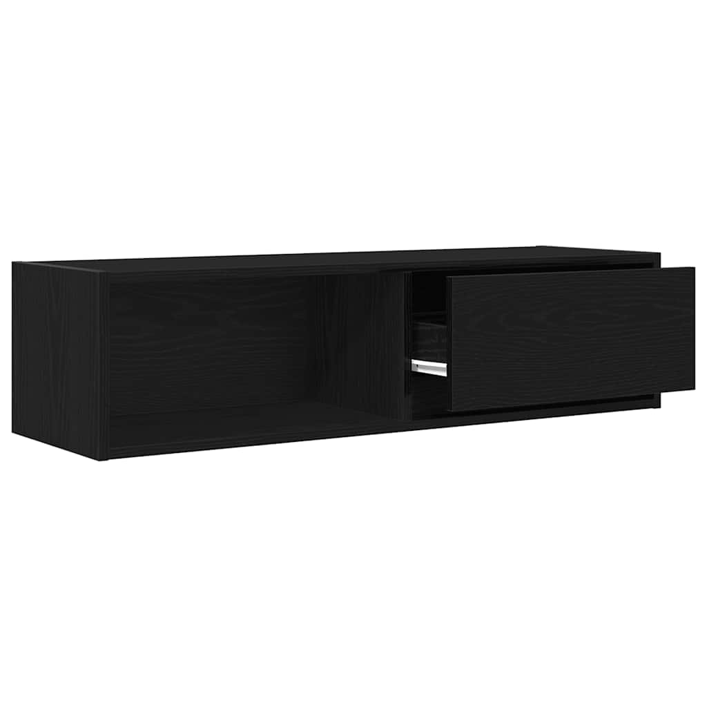 Tv-meubelen 2 st 100x31x25,5 cm bewerkt hout zwart