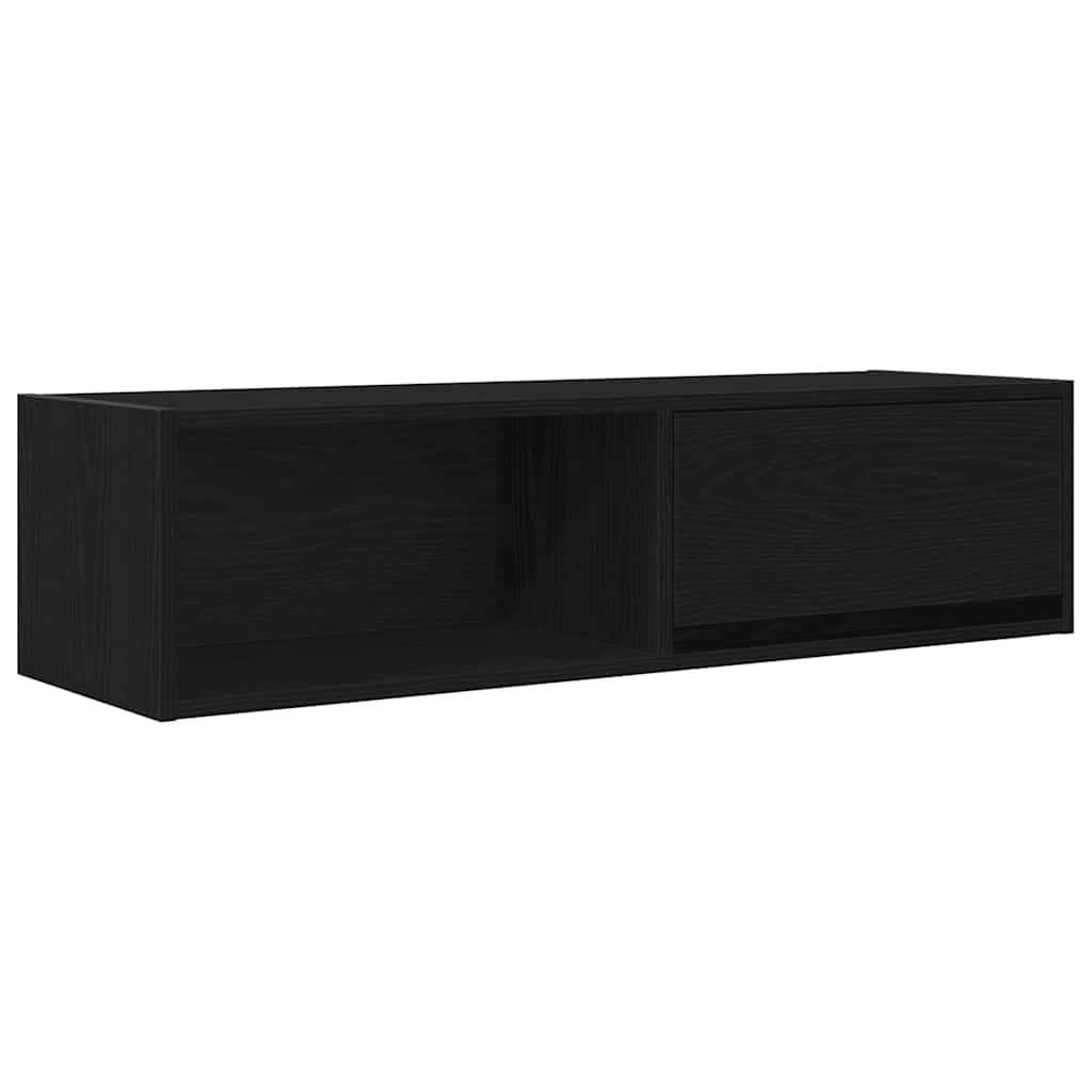 Tv-meubelen 2 st 100x31x25,5 cm bewerkt hout zwart