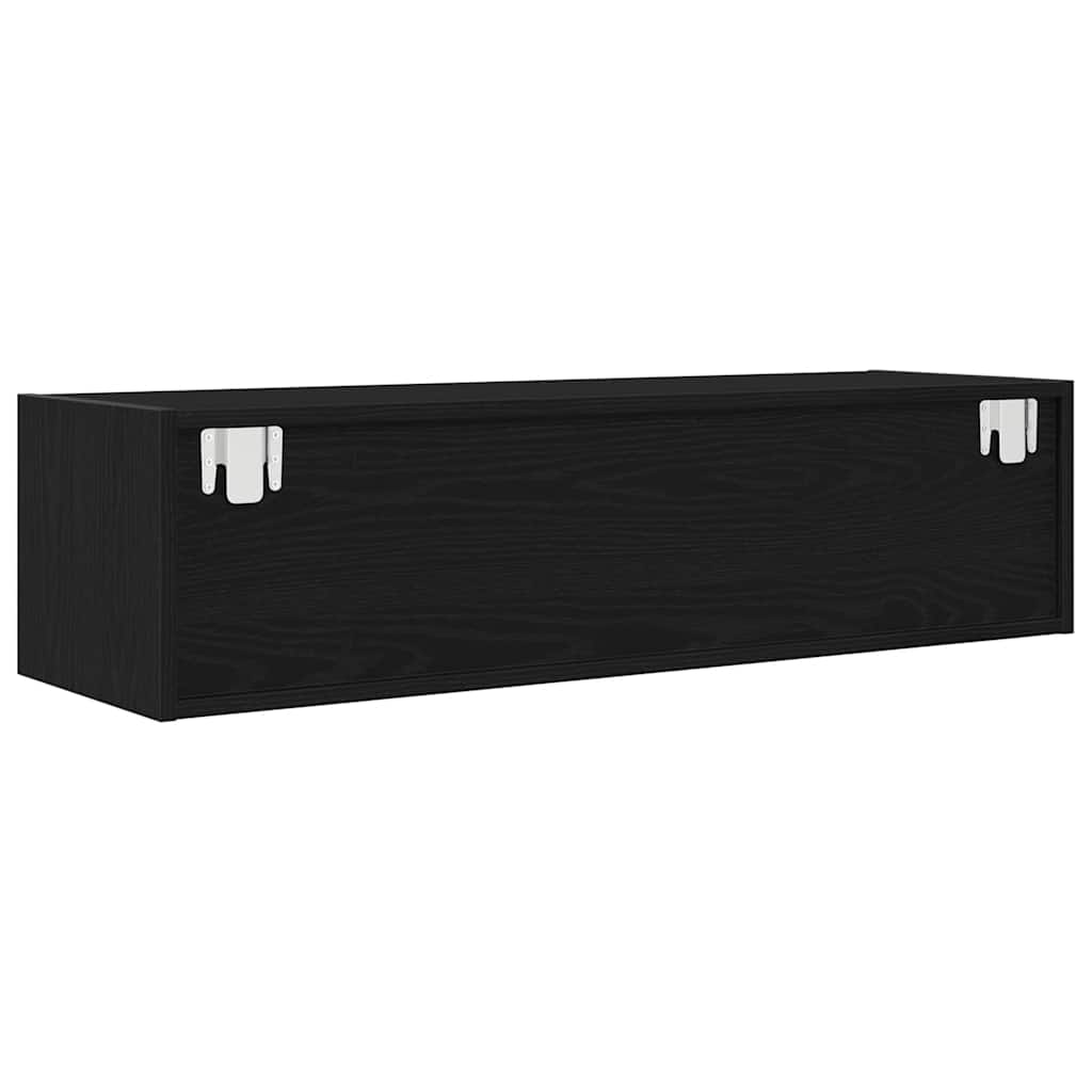 Tv-meubelen 2 st 100x31x25,5 cm bewerkt hout zwart
