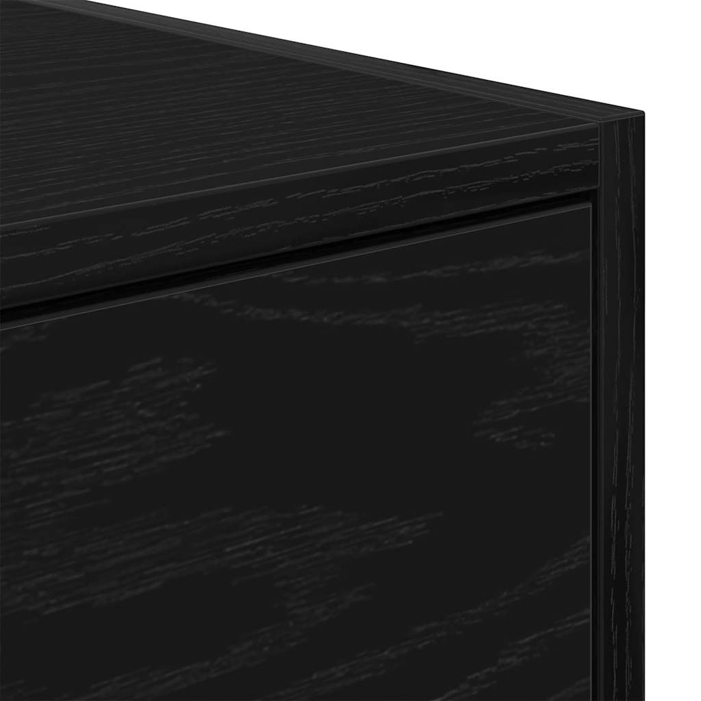 Tv-meubelen 2 st 100x31x25,5 cm bewerkt hout zwart
