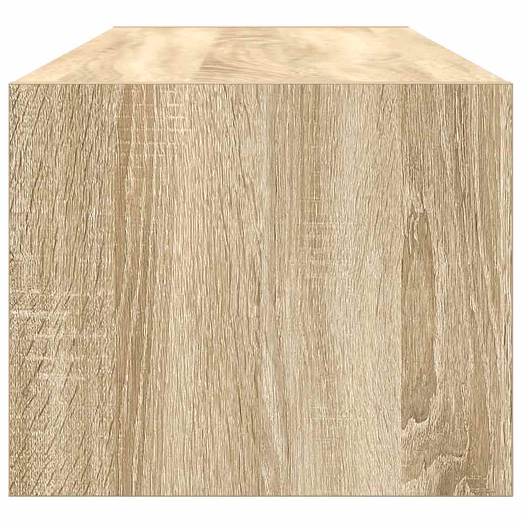 Tv-meubelen 2 st 100x31x25,5cm bewerkt hout sonoma eikenkleurig