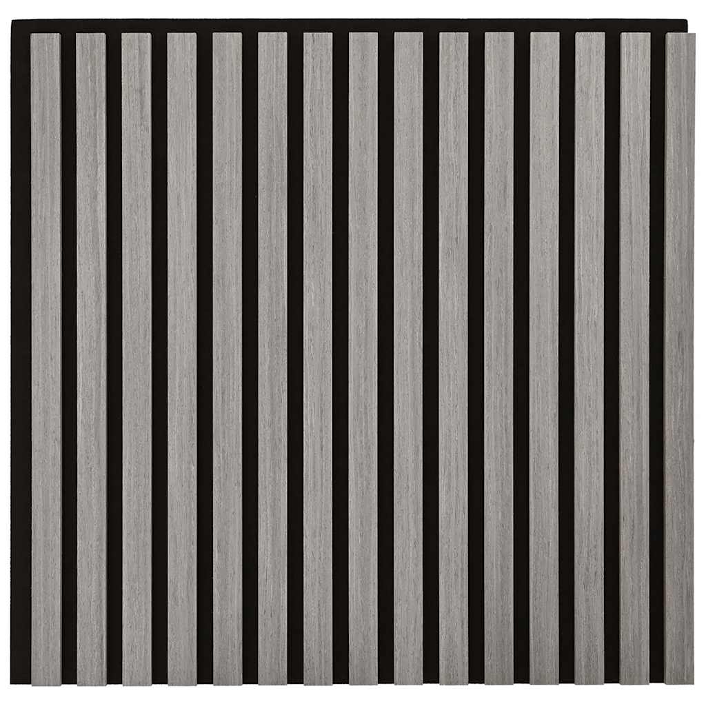 Akoestische wandpanelen 2 st latten 60,5x60 cm eikenfineer