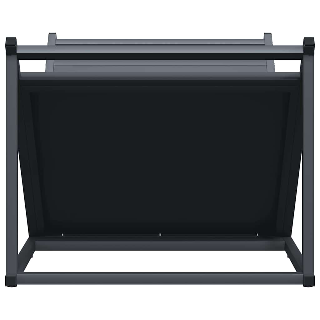 Brandhoutrek 70x43x34,5 cm koudgewalst staal antracietkleurig