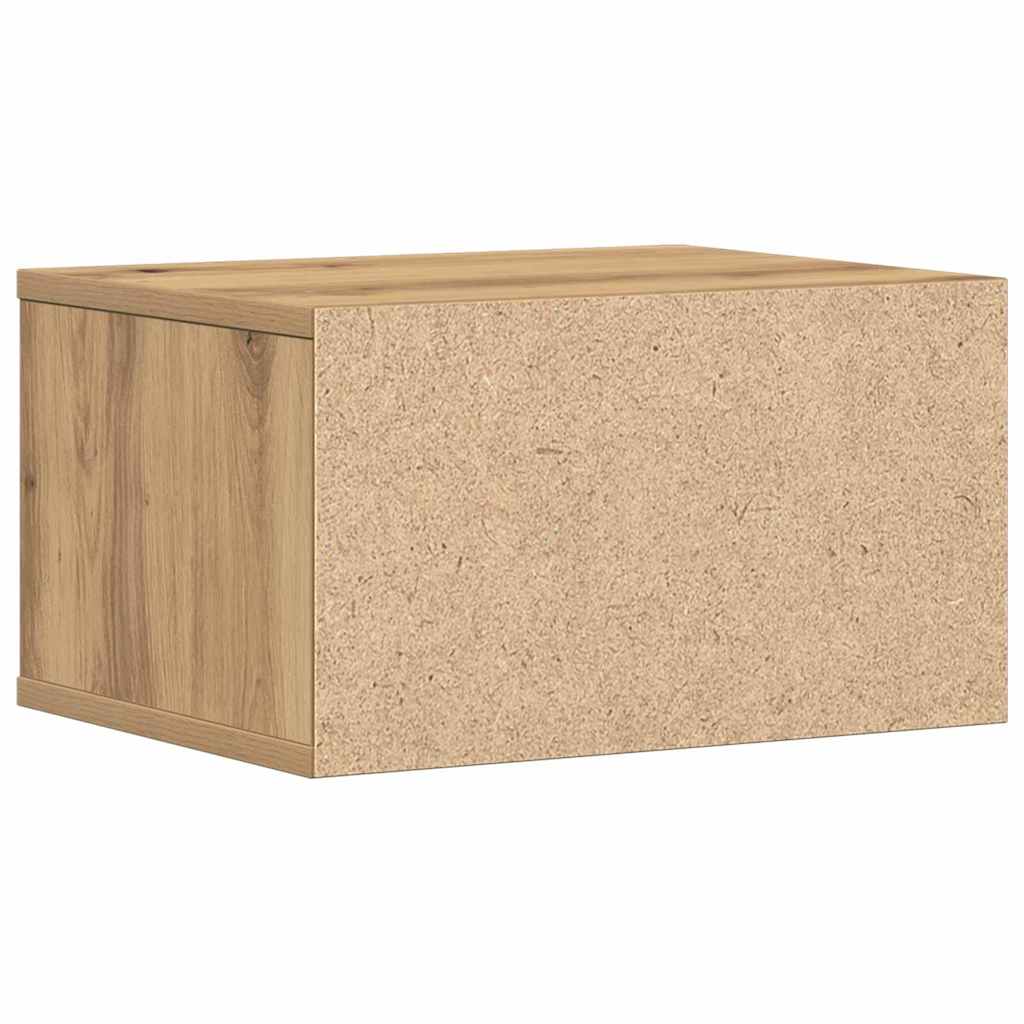 Printerstand artisanaal eikenkleurig 40 x 32 x 22.5 cm