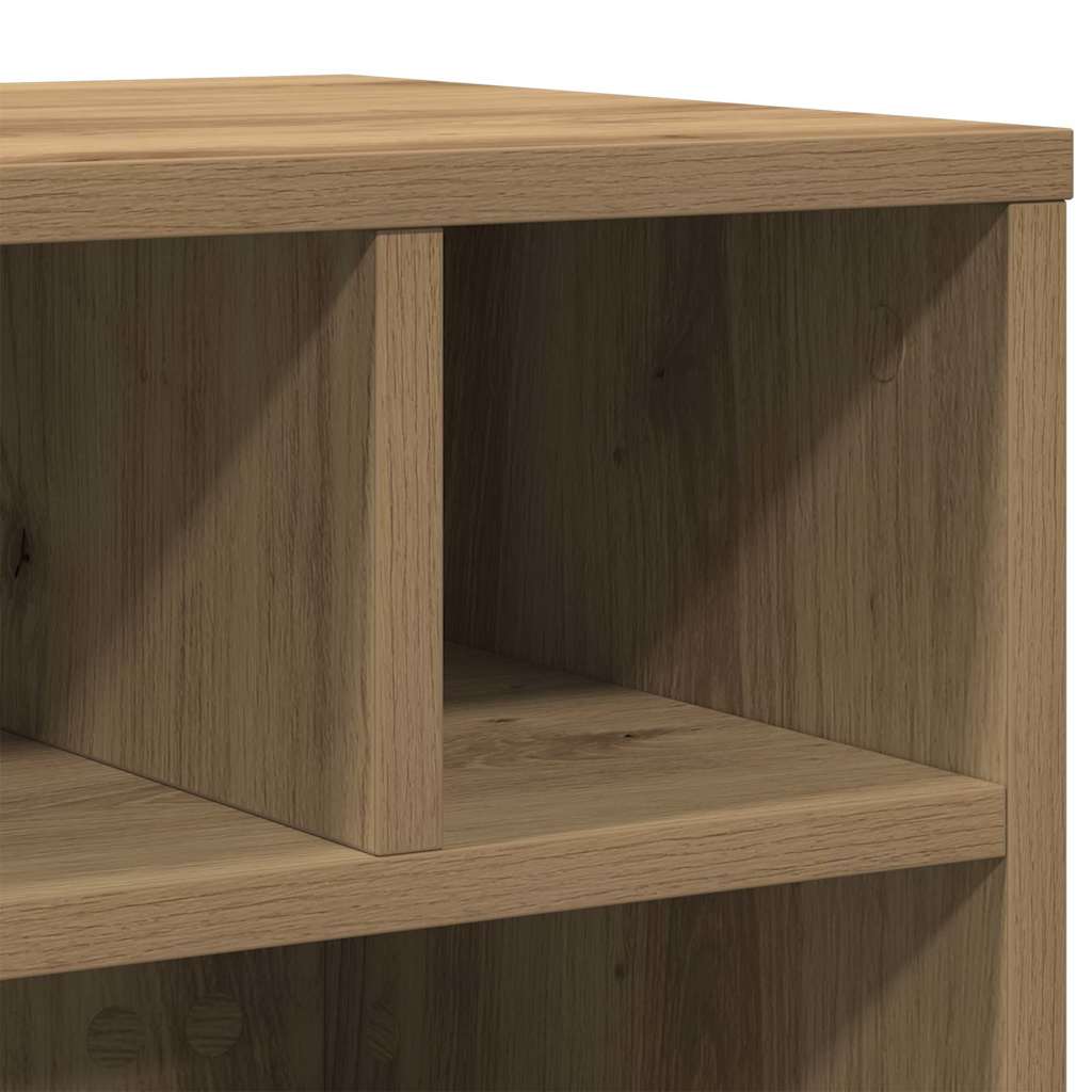 Printerstand artisanaal eikenkleurig 41 x 32 x 33.5 cm