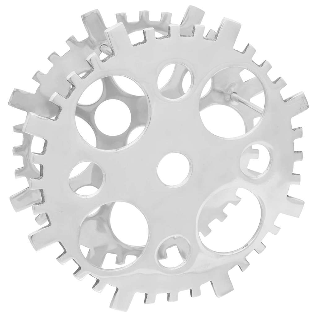 Wijnrek Zilver 39 x 39 x 14 cm Aluminium