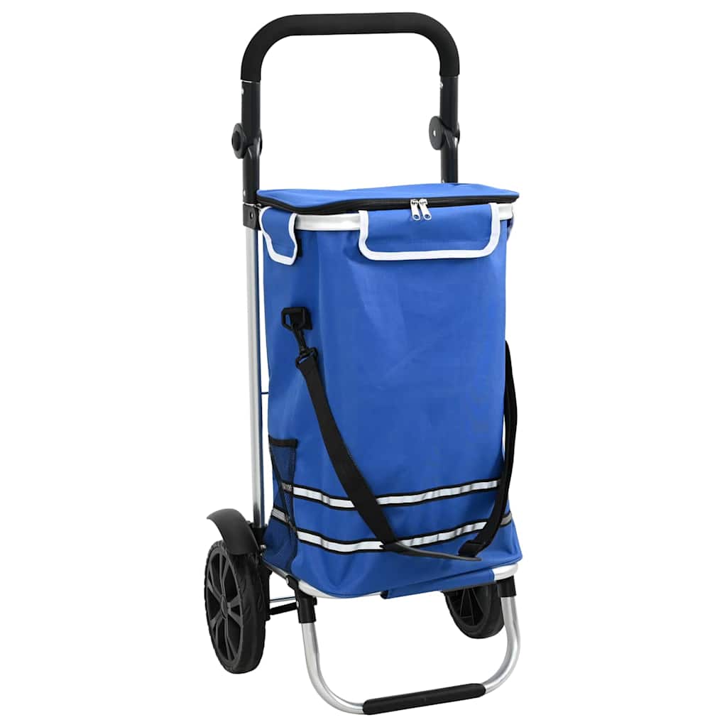 Winkel trolley Blauw 36,5 x 46,5 x 100,5 cm Oxford stof