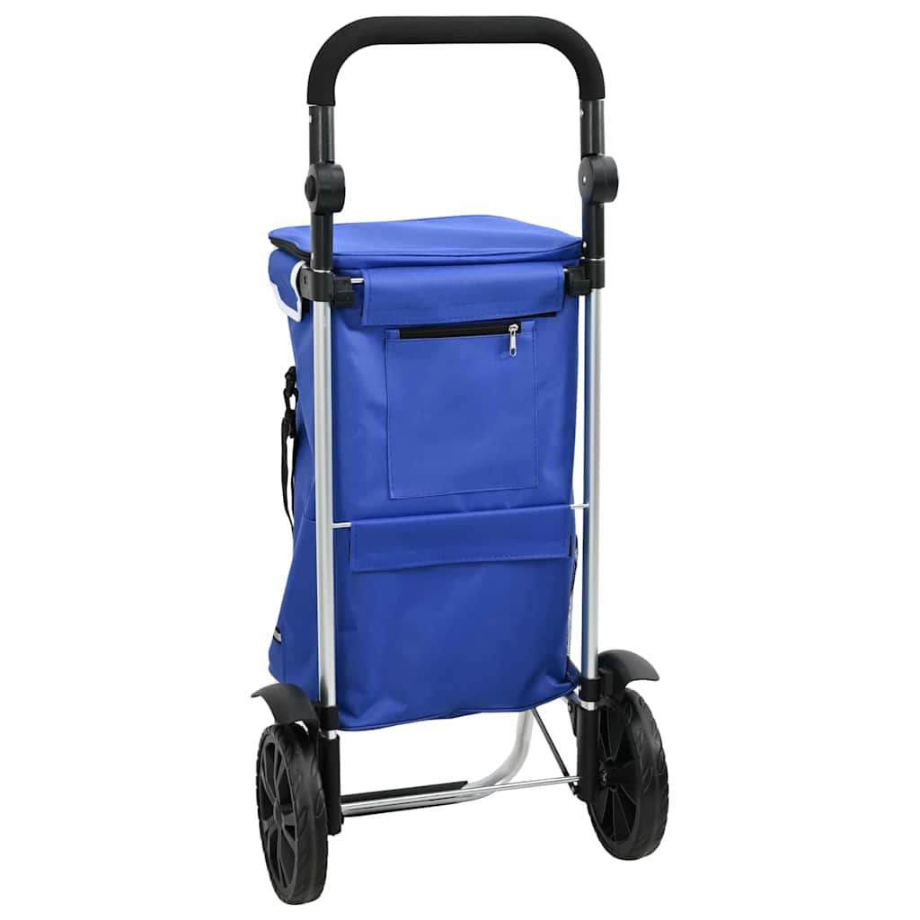 Winkel trolley Blauw 36,5 x 46,5 x 100,5 cm Oxford stof