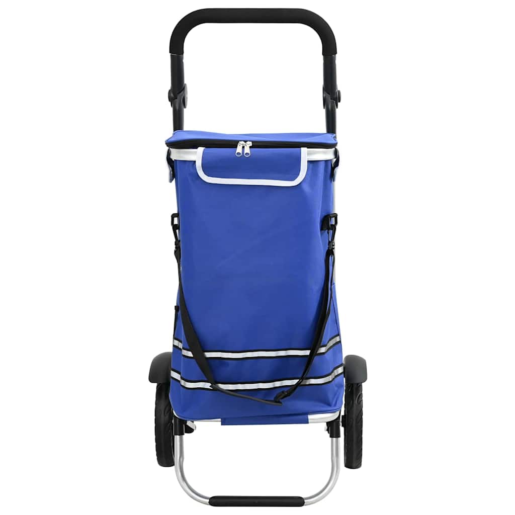Winkel trolley Blauw 36,5 x 46,5 x 100,5 cm Oxford stof