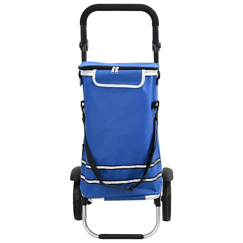 Winkel trolley Blauw 36,5 x 46,5 x 100,5 cm Oxford stof