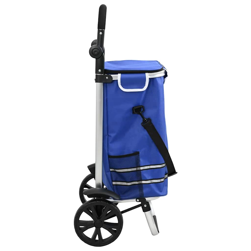 Winkel trolley Blauw 36,5 x 46,5 x 100,5 cm Oxford stof