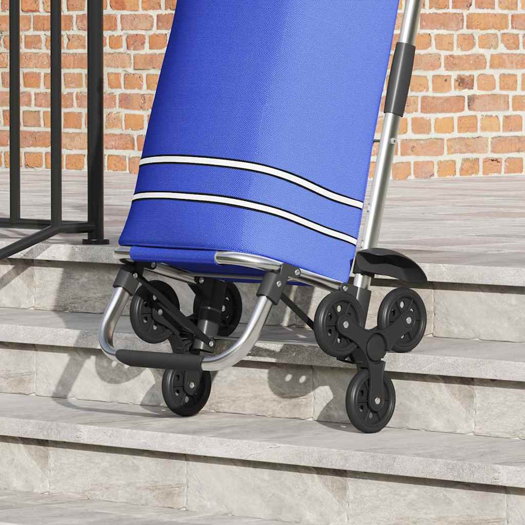 Winkel trolley Blauw 47 x 39 x 100.5 cm Oxford stof