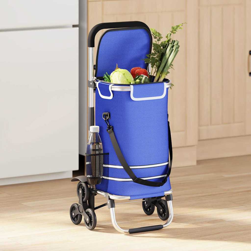 Winkel trolley Blauw 47 x 39 x 100.5 cm Oxford stof