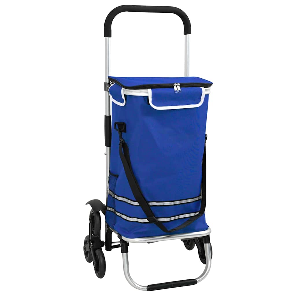 Winkel trolley Blauw 47 x 39 x 100.5 cm Oxford stof