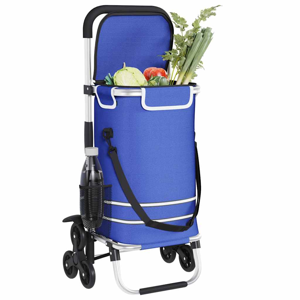 Winkel trolley Blauw 47 x 39 x 100.5 cm Oxford stof
