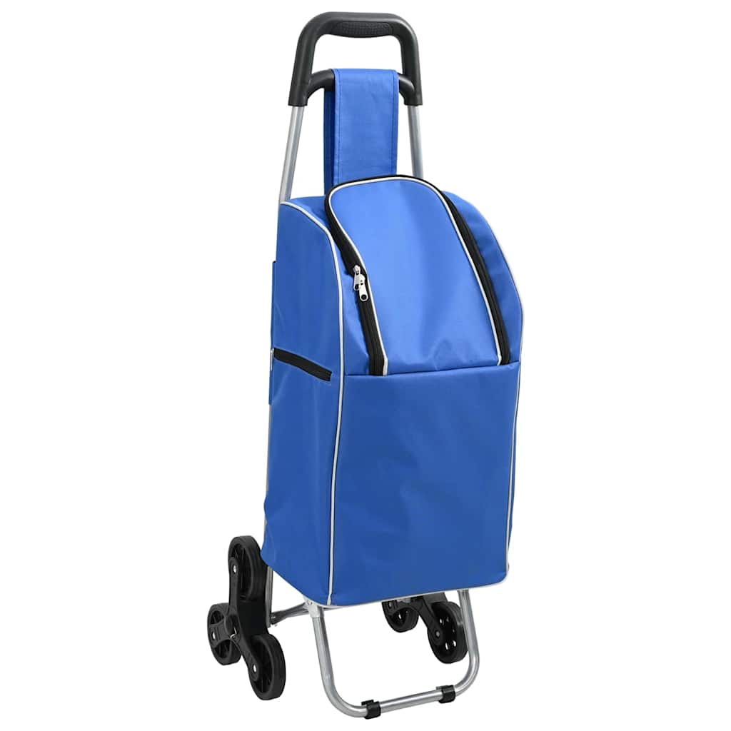 Winkel trolley Blauw 39,5 x 33 x 93 cm Oxford stof