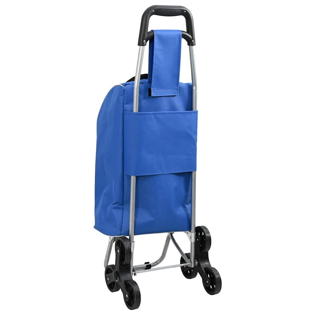 Winkel trolley Blauw 39,5 x 33 x 93 cm Oxford stof