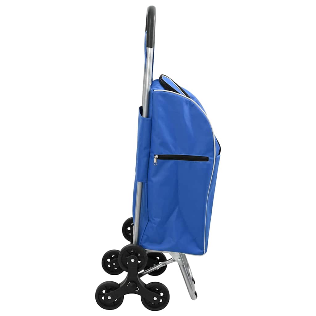 Winkel trolley Blauw 39,5 x 33 x 93 cm Oxford stof