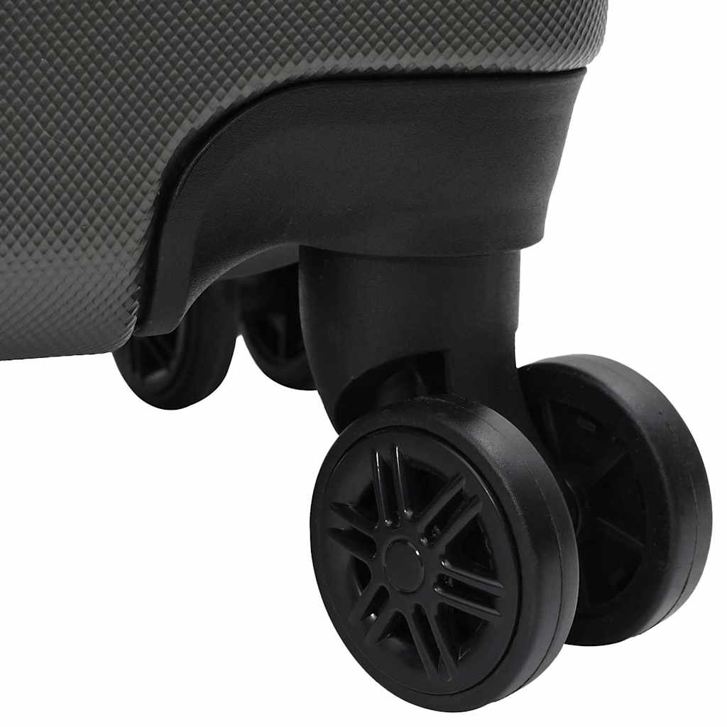 Koffer Set met slot 3 pcs Donkergrijs 50 x 31 x 78 cm