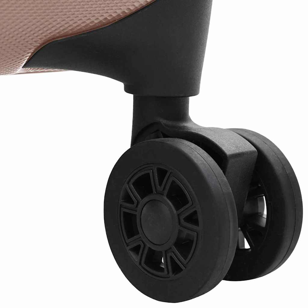 Koffer met slot Roségoud 50 x 30 x 76 cm ABS Kunststof