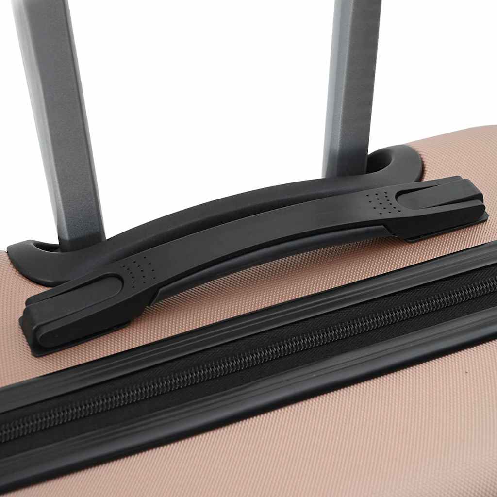 Koffer Set met slot 3 pcs Roségoud 50 x 31 x 78 cm