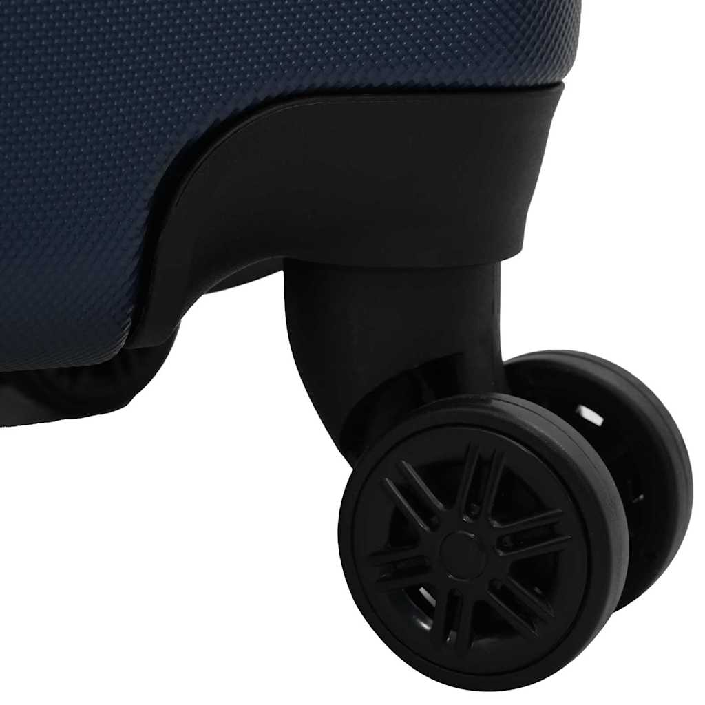 Koffer Set met slot 3 pcs Donkerblauw 50 x 31 x 78 cm