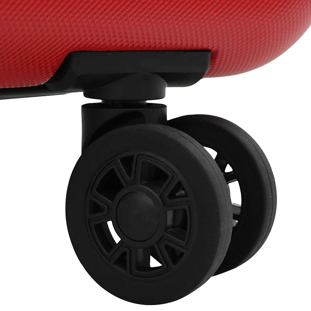 Koffer met slot Rood 34 x 23 x 55.5 cm ABS Kunststof