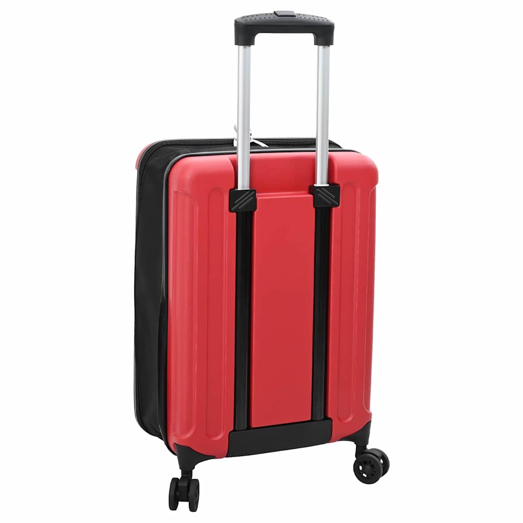 Koffer met slot Rood 34 x 23 x 55.5 cm ABS Kunststof