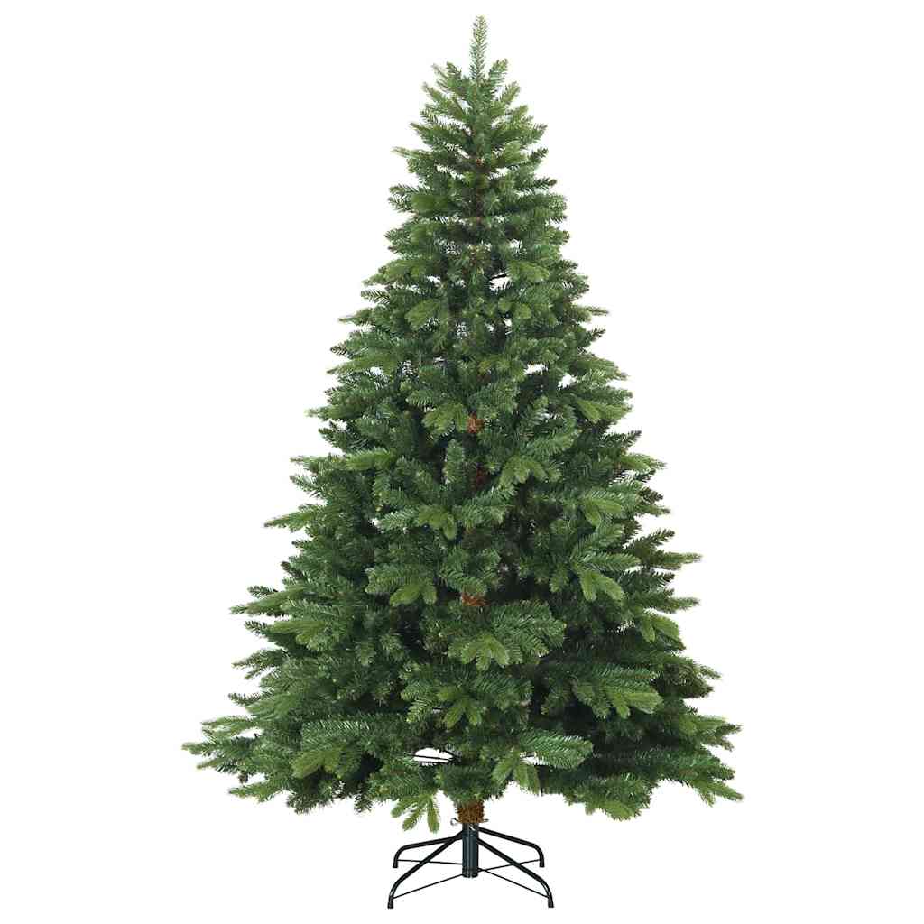 Kunstmatige Inklapbare Kerstboom Groen 180 cm PVC, PE en staal