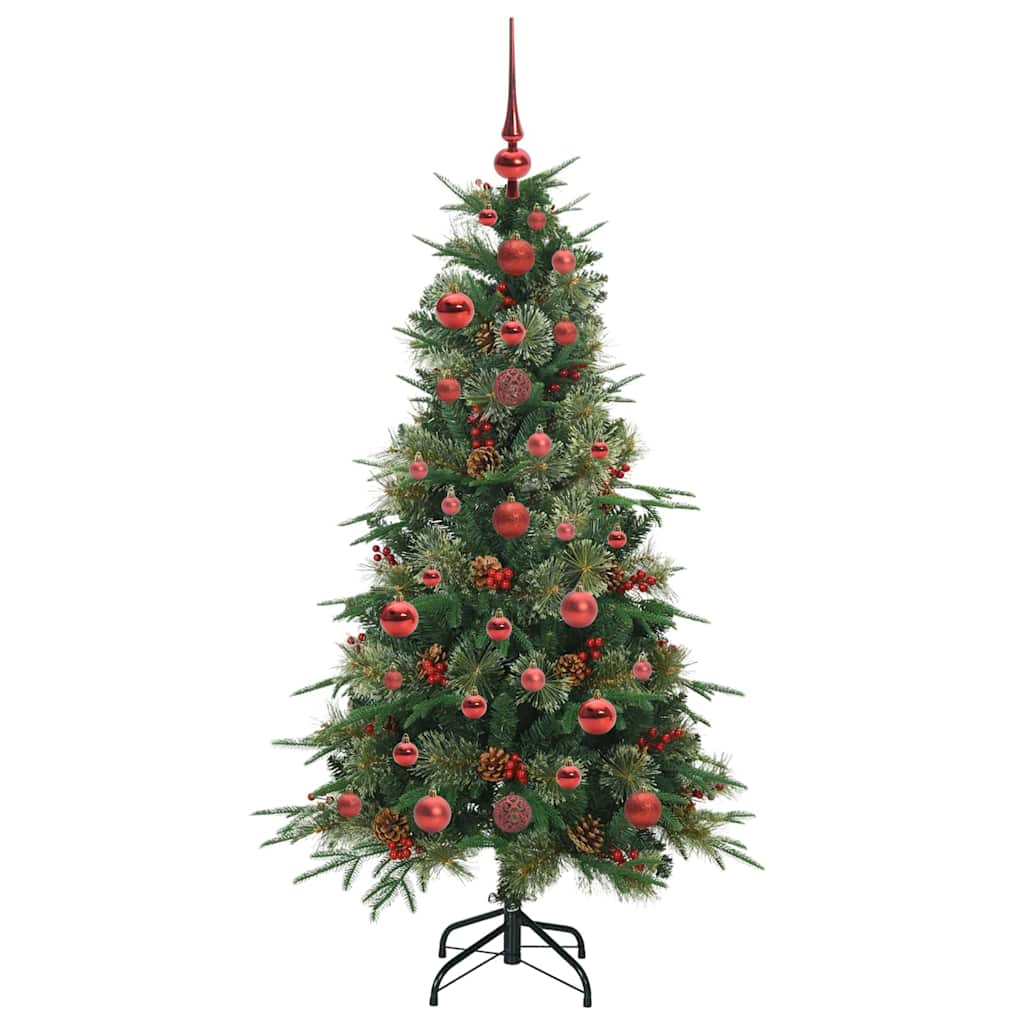 Kunstmatige Inklapbare Kerstboom Groen 120 cm PE en PVC
