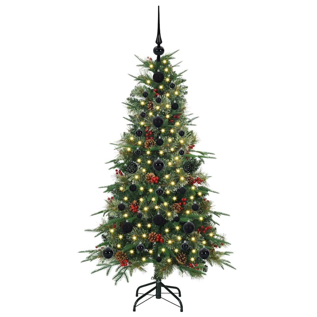 Kunstmatige Inklapbare Kerstboom Groen 120 cm PE en PVC