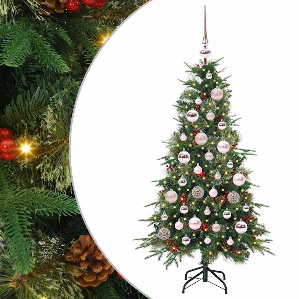 Kunstmatige Inklapbare Kerstboom Groen 120 cm PE en PVC