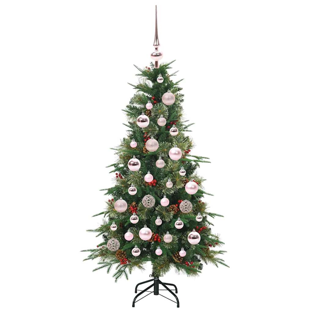 Kunstmatige Inklapbare Kerstboom Groen 120 cm PE en PVC