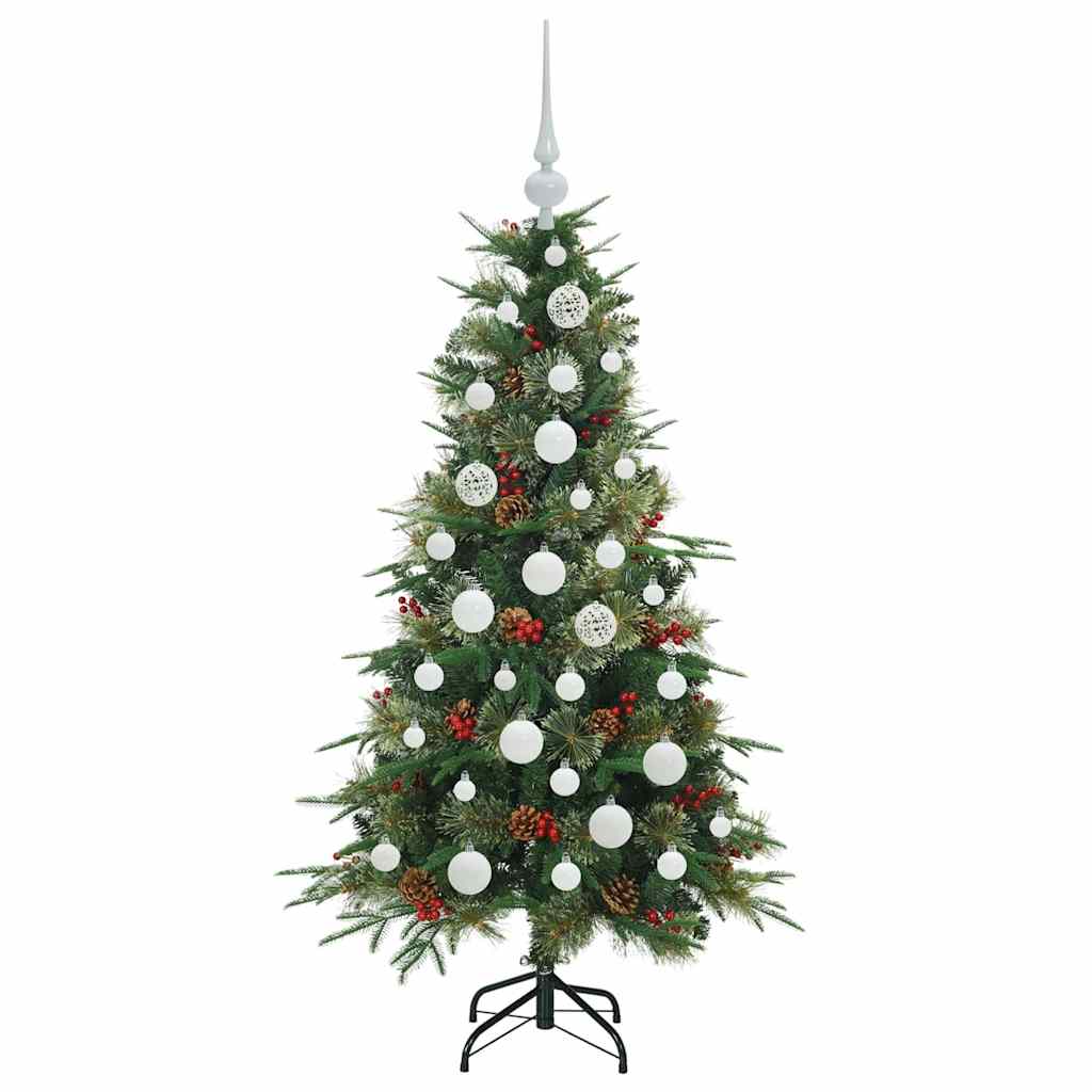 Kunstmatige Inklapbare Kerstboom Groen 120 cm PE en PVC