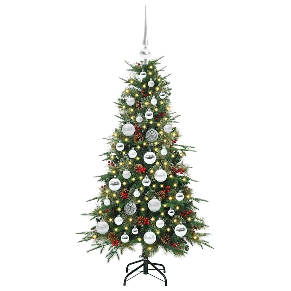 Kunstmatige Inklapbare Kerstboom Groen 120 cm PE en PVC