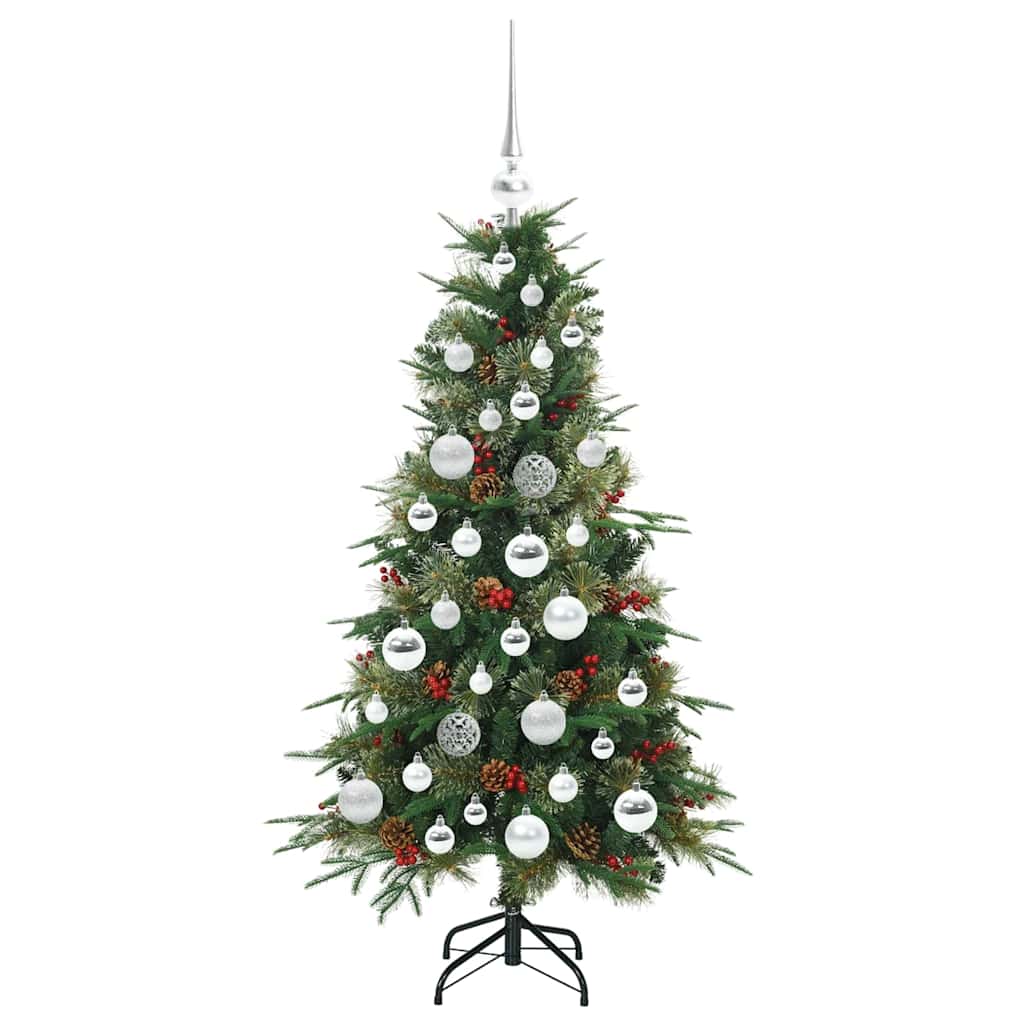 Kunstmatige Inklapbare Kerstboom Groen 120 cm PE en PVC