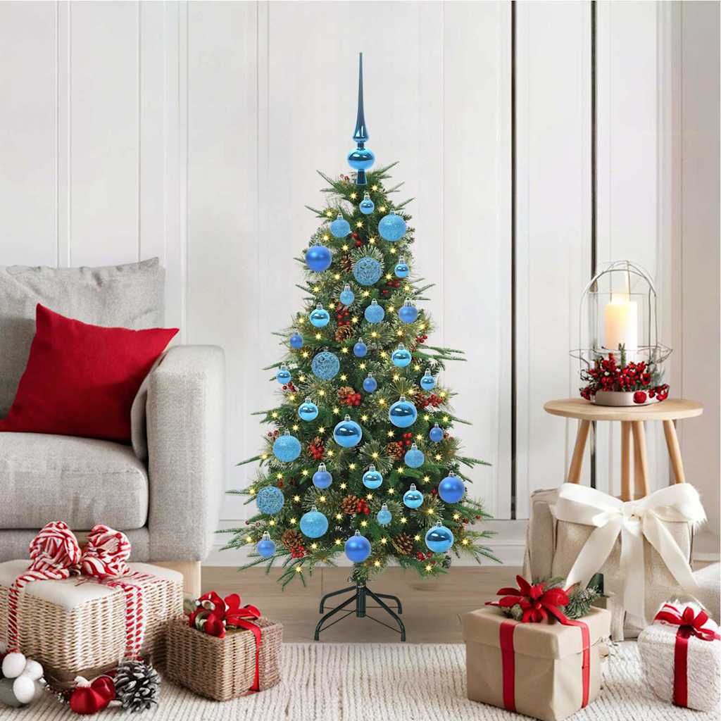 Kunstmatige Inklapbare Kerstboom Groen 120 cm PE en PVC
