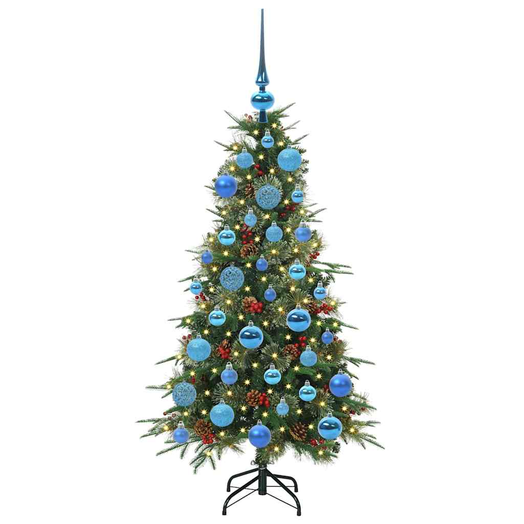 Kunstmatige Inklapbare Kerstboom Groen 120 cm PE en PVC
