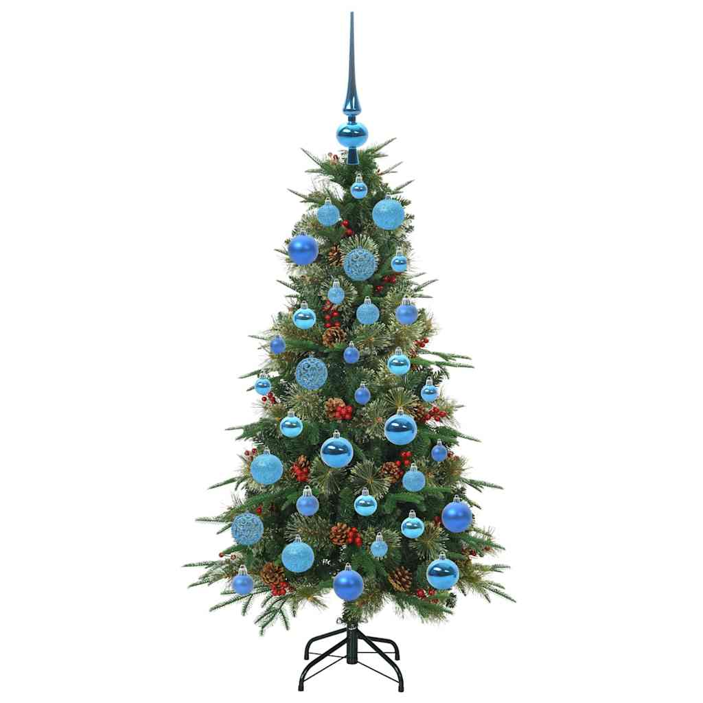 Kunstmatige Inklapbare Kerstboom Groen 120 cm PE en PVC