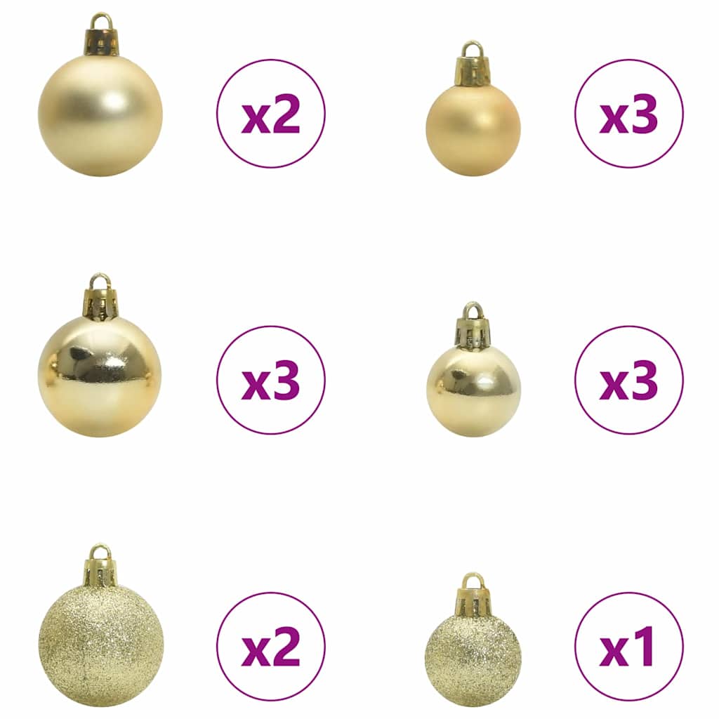 Kunstmatige Inklapbare Kerstboom Groen 120 cm PE en PVC