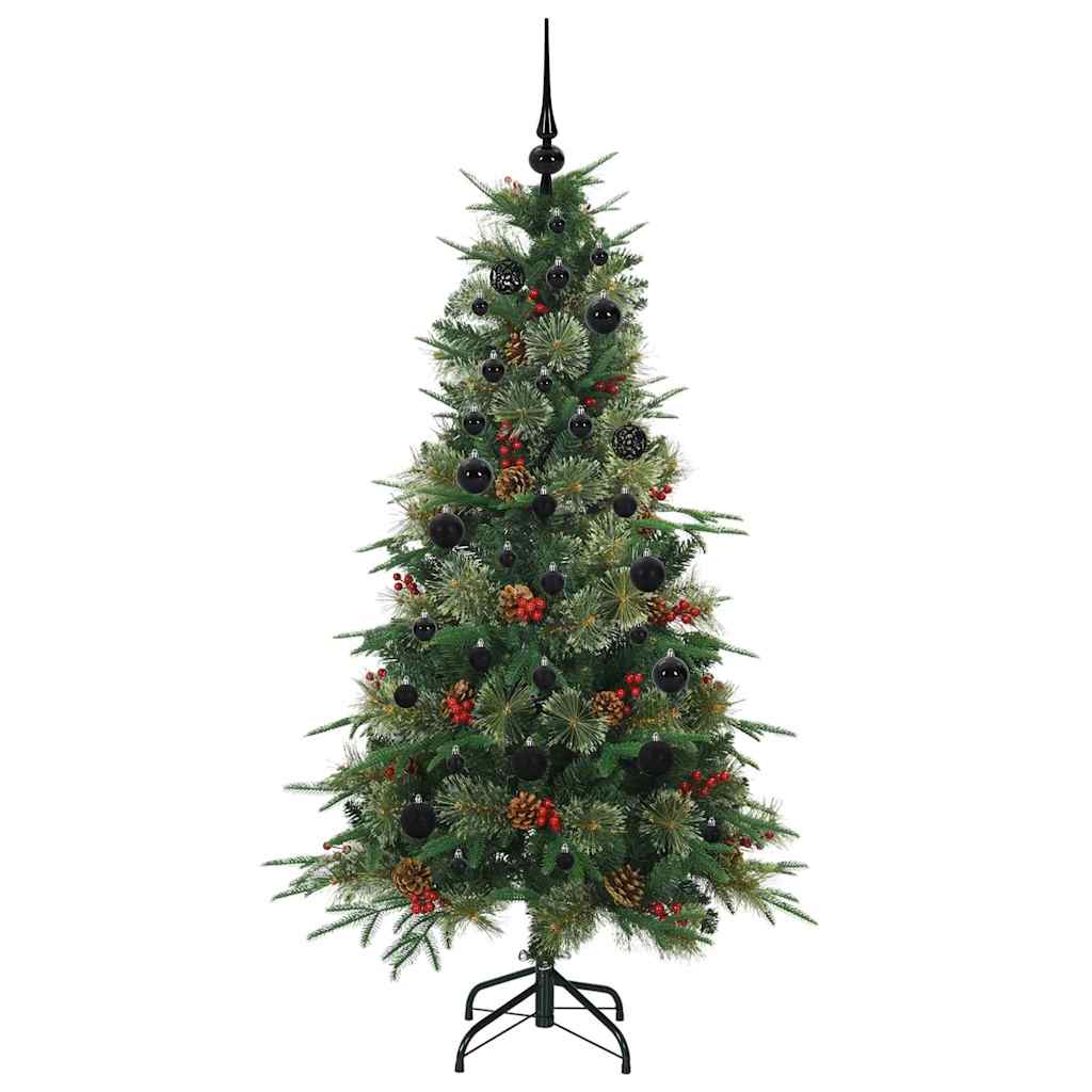 Kunstmatige Inklapbare Kerstboom Groen 150 cm PE en PVC
