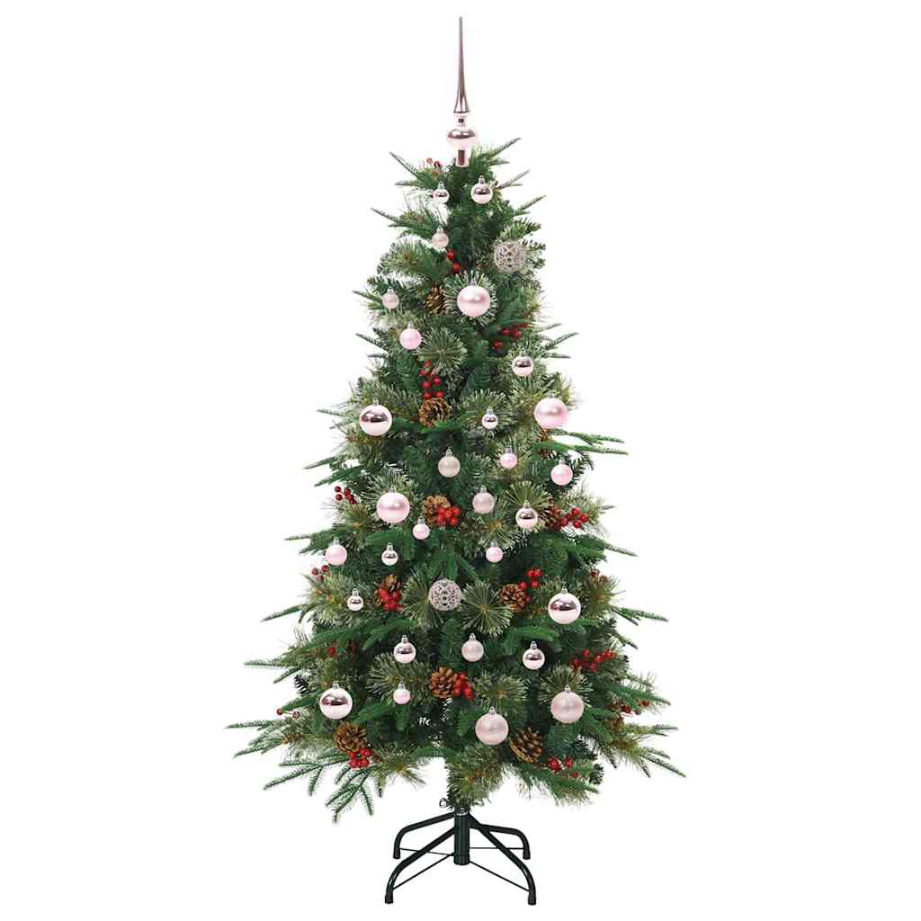 Kunstmatige Inklapbare Kerstboom Groen 150 cm PE en PVC