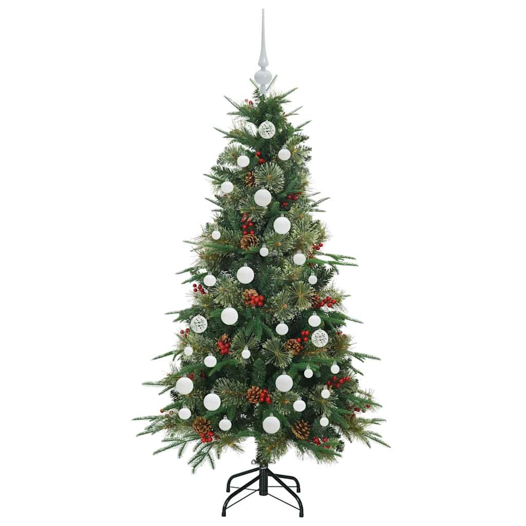 Kunstmatige Inklapbare Kerstboom Groen 150 cm PE en PVC