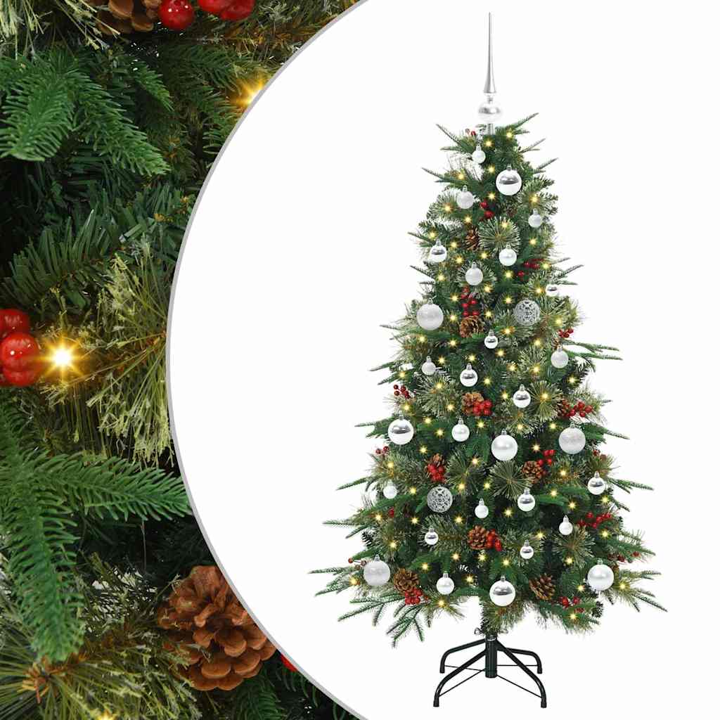 Kunstmatige Inklapbare Kerstboom Groen 150 cm PE en PVC
