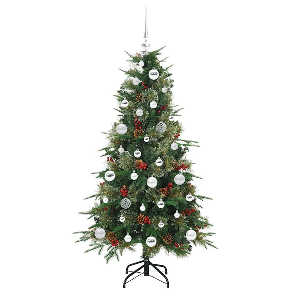 Kunstmatige Inklapbare Kerstboom Groen 150 cm PE en PVC