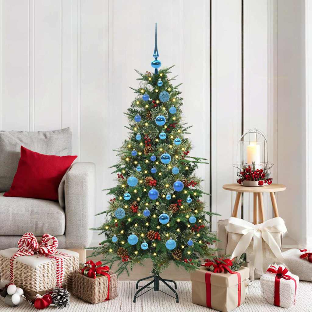 Kunstmatige Inklapbare Kerstboom Groen 150 cm PE en PVC